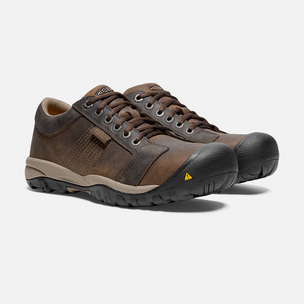 Keen Arbetsskor Herr Bruna - La Conner Esd (Aluminum Toe) - 682507ATF